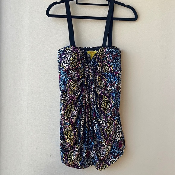 Catherine Malandrino silk printed top - Picture 1 of 6